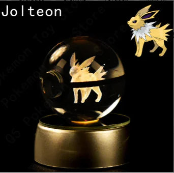 Crystal Pokeball Lamp