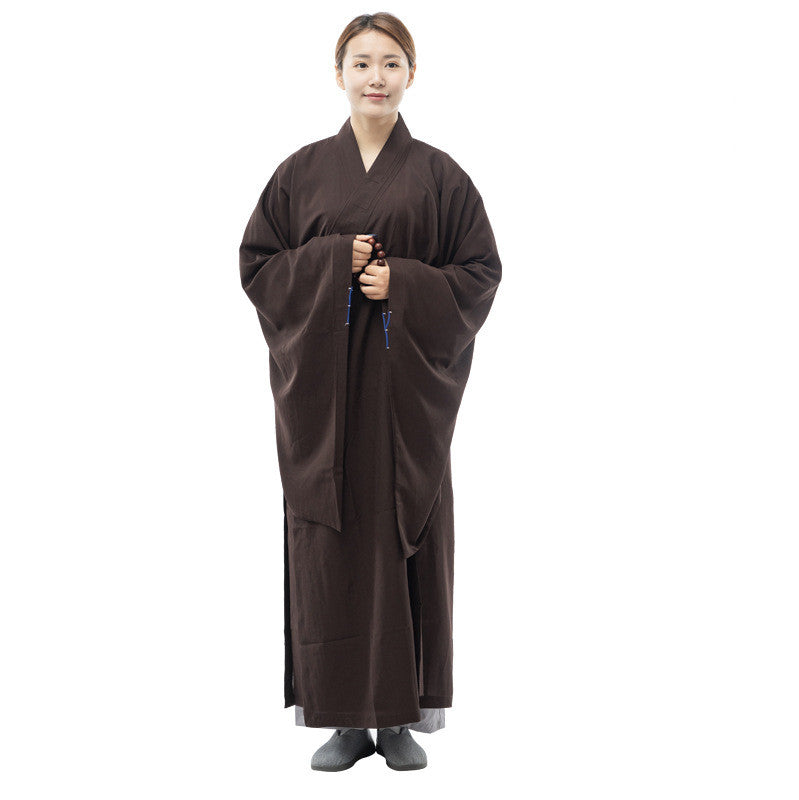 Zen Buddhist Lay Monk Meditation Gown and Uniform Set