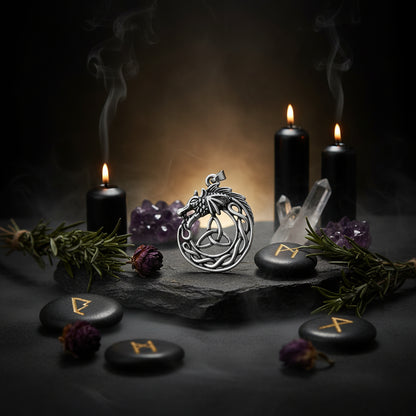 Celtic Dragon Necklace