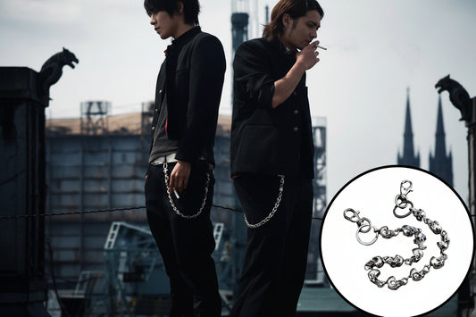 Goth Skull Metal Chain