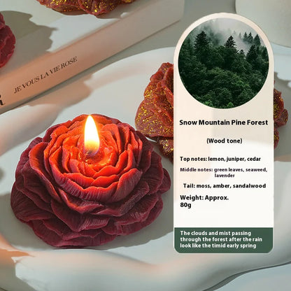 Gilding Peony Rose Handmade Aromatherapy Candle