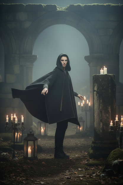 Woollen Shawl Pullover Sorceress Sanctuary