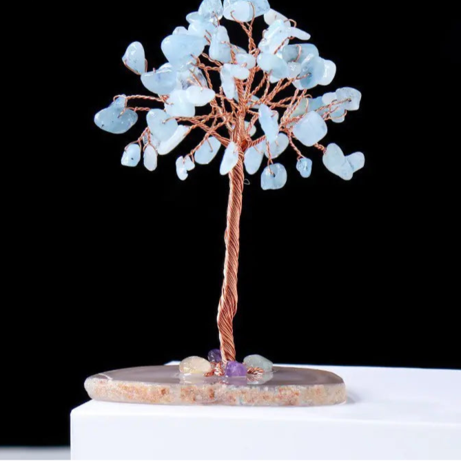 Natural Crystal Tree |  Amethyst Base Sorceress Sanctuary