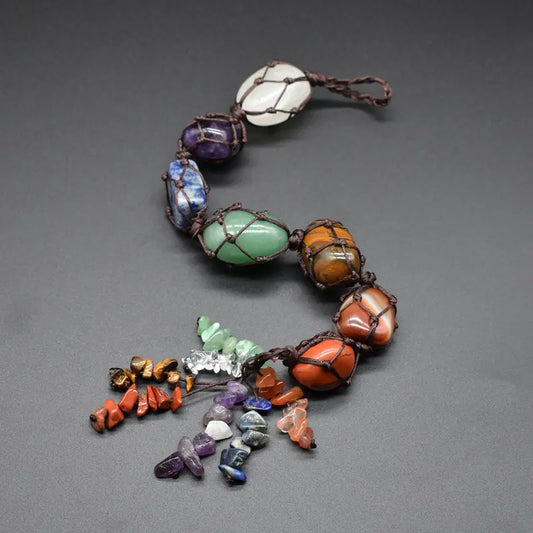 7 Chakra Car Pendant