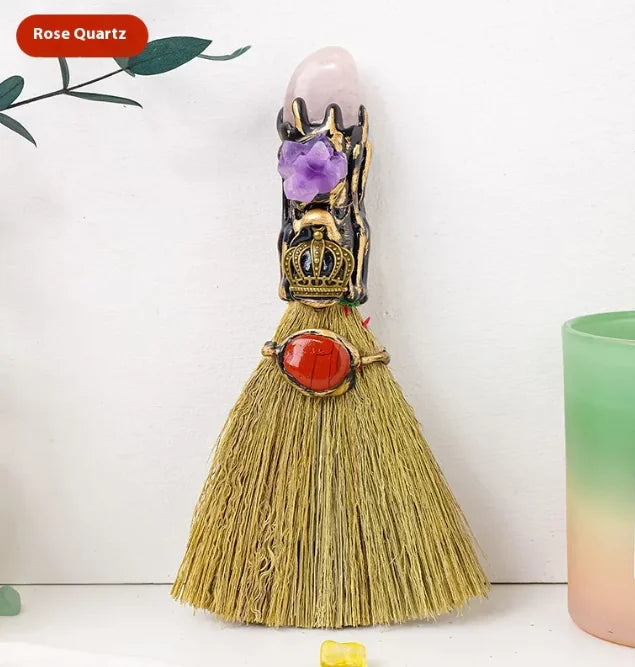 Witches Besom | Crystal Broom