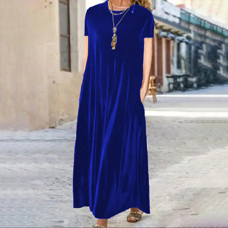 Mystic Velvet Dress