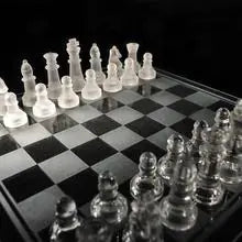 Mystic Glass Chess Set