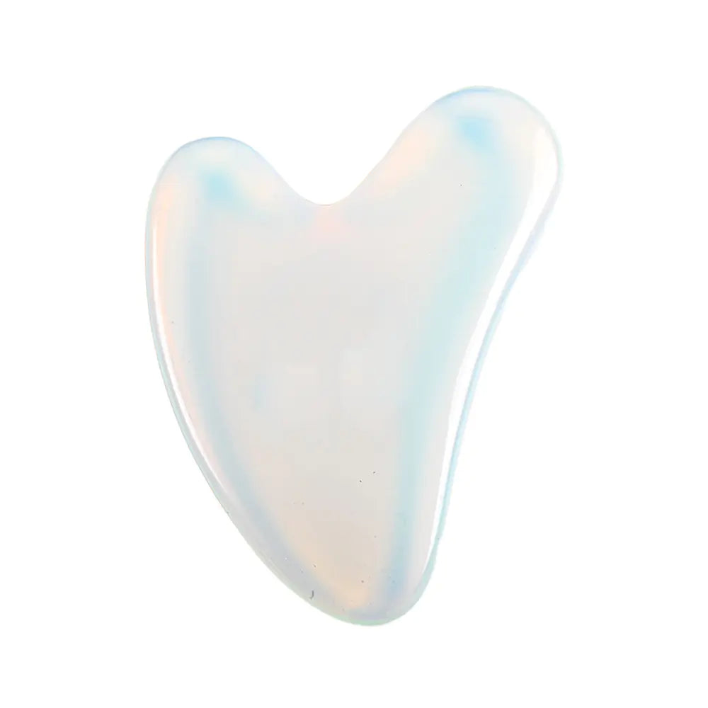 Natural Pink Crystal Gua Sha Board Sorceress Sanctuary