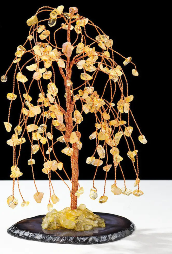 Natural Crystal Tree |  Amethyst Base Sorceress Sanctuary
