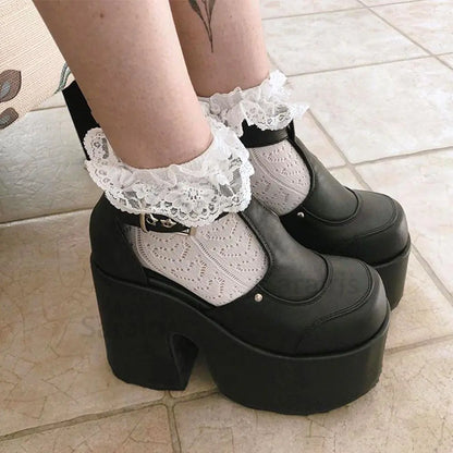Gothic Platform Boots