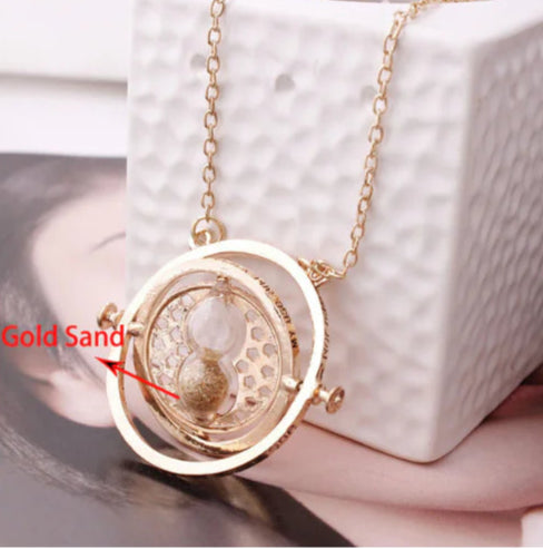 Hourglass Necklace | Time Turner Design Sorceress Sanctuary