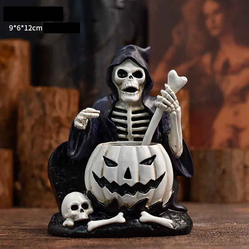 Skull & Spooky Spirit | Candle Holders Sorceress Sanctuary