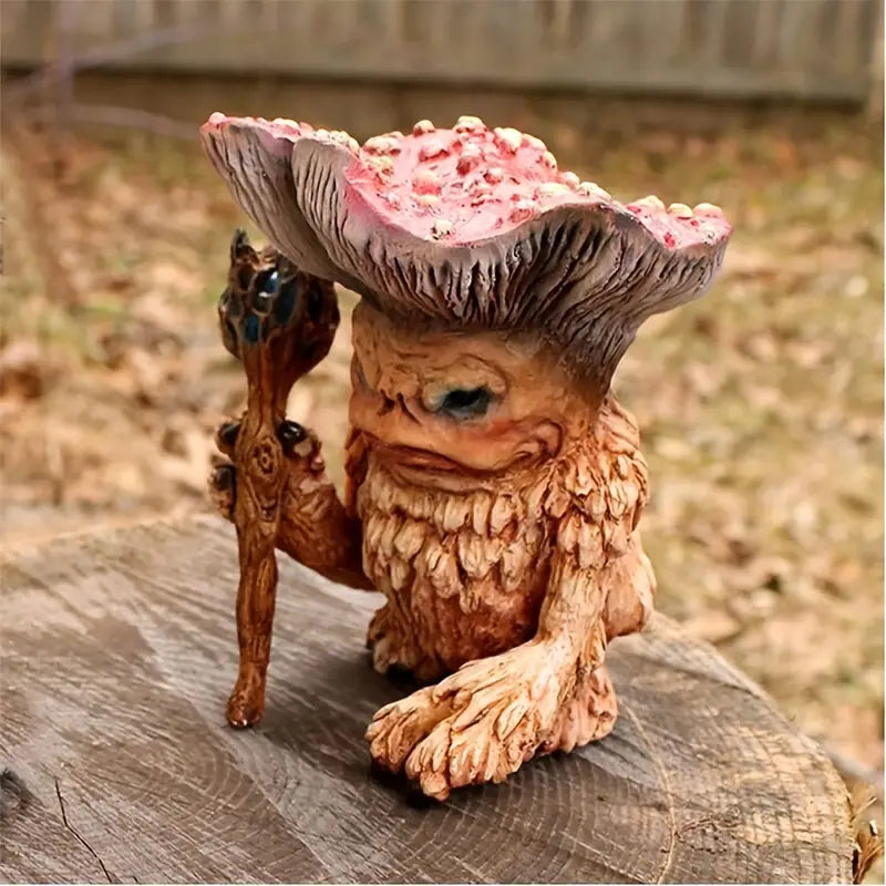 Fairy Mushroom | Shaman Troll Statue