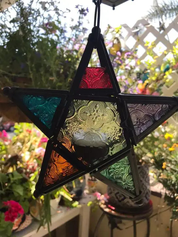 Hanging Star Lamp | Candle Holder Sorceress Sanctuary