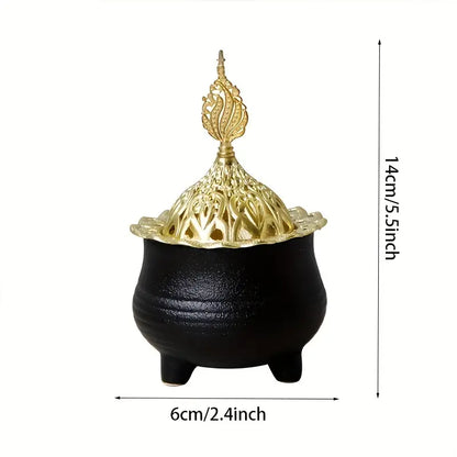 Golden Metal | Incense Burner