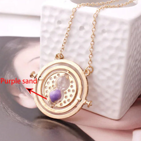 Hourglass Necklace | Time Turner Design Sorceress Sanctuary
