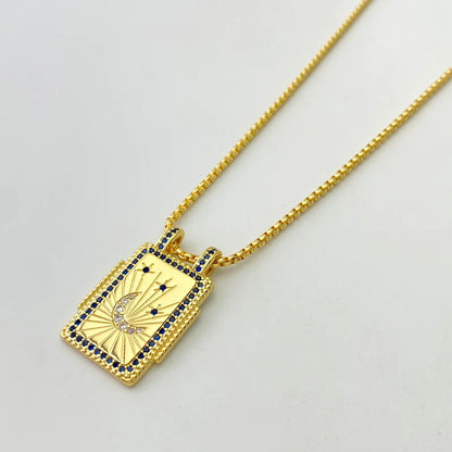 Gilded Tarot Pendant