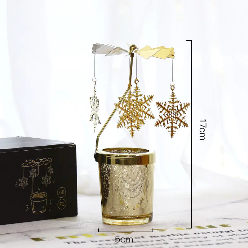 Magical Rotating Candle Holder