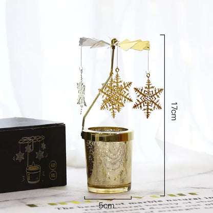 Magical Rotating Candle Holder