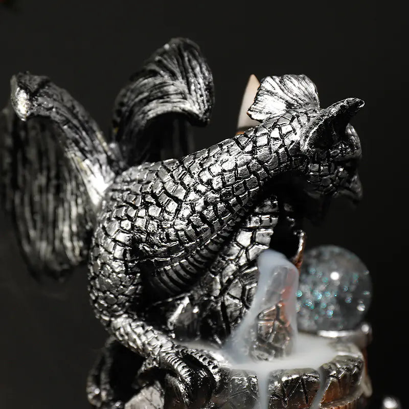 LED Dragon Incense Burner