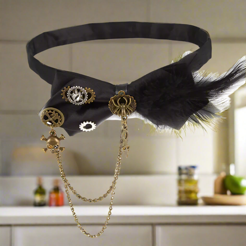 Steampunk Gothic Bow Tie