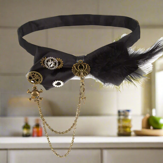Steampunk Gothic Bow Tie