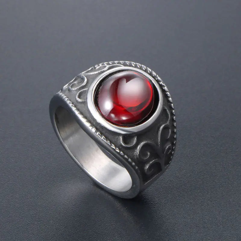 Arcane Garnet Ruby Ring