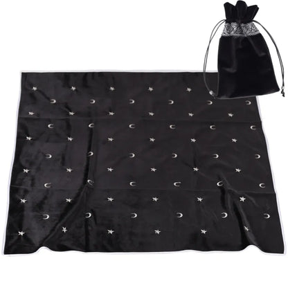 Tarot Star Moon | Embroidered Tablecloth