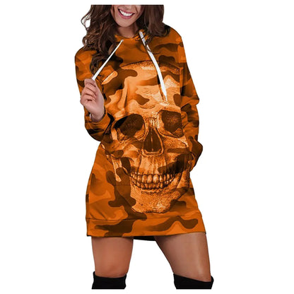 Camouflage Skull Hoodie