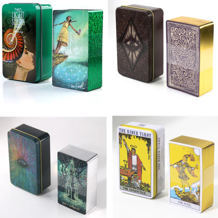Exclusive Tarot Cards in Gold Box