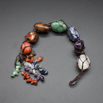 7 Chakra Car Pendant