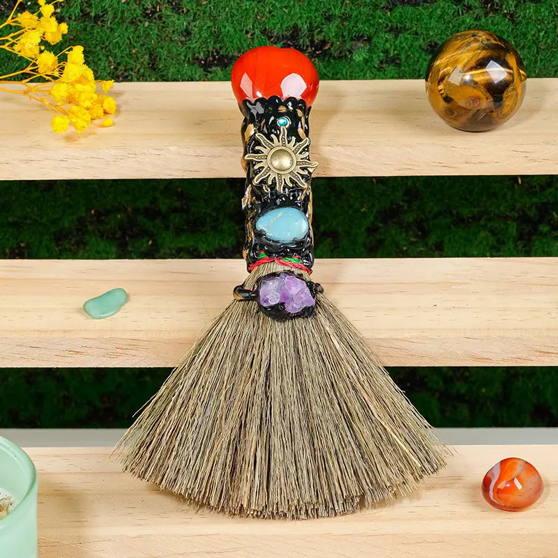 Crystal Love Enchanted Broom