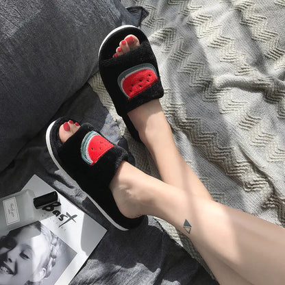 Fruity Plush Slippers