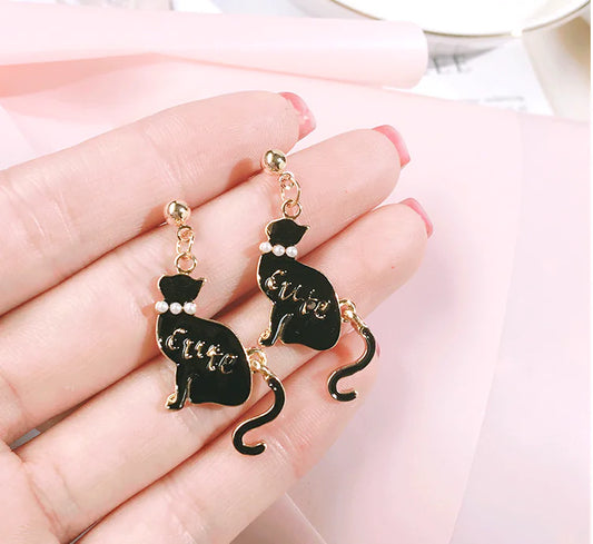 Mystic Cat Earrings
