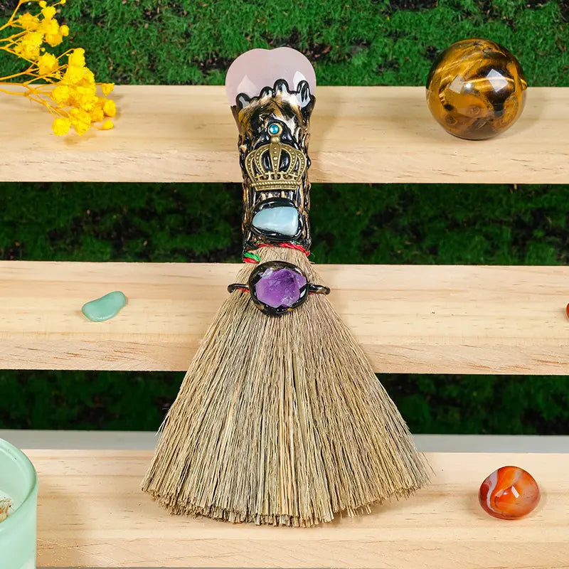 Crystal Love Enchanted Broom