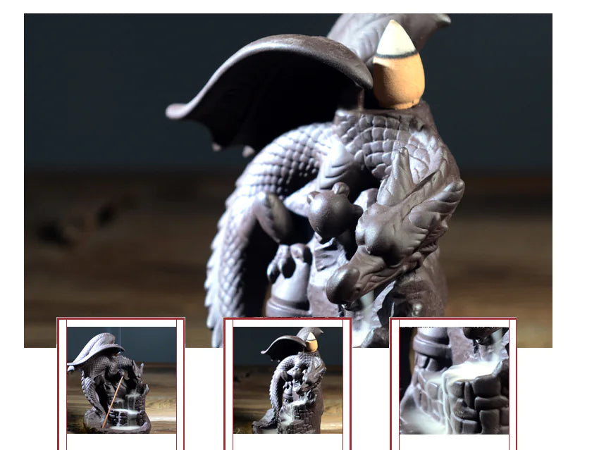 Pterosaur Backflow | Incense Burner