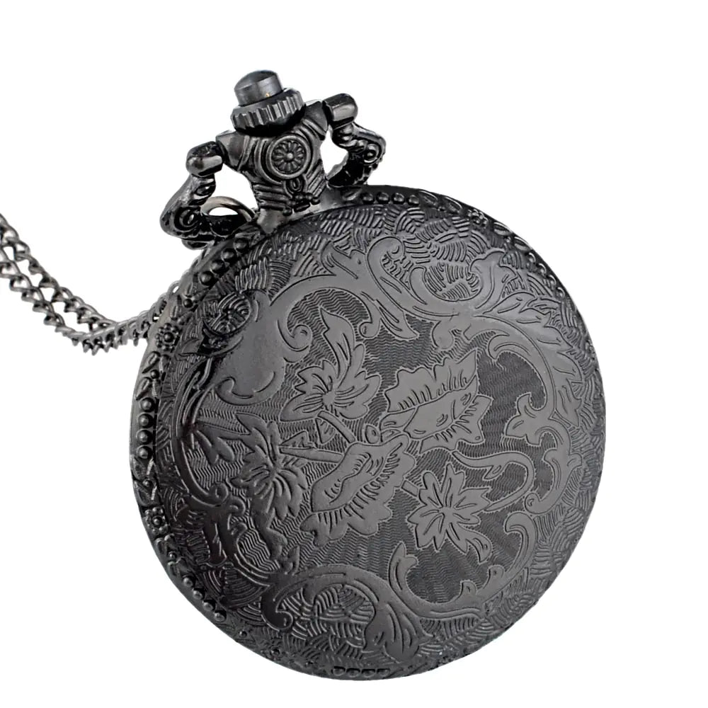 Vintage Hollow Rib Pocket Watch