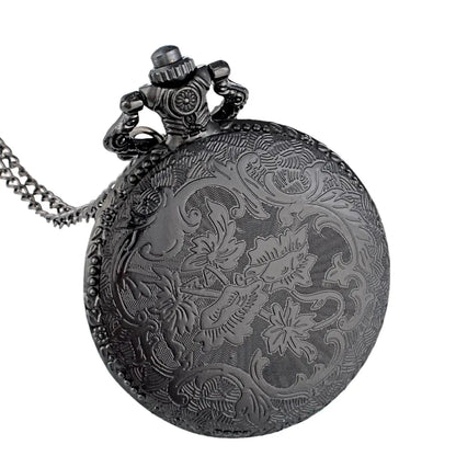 Vintage Hollow Rib Pocket Watch