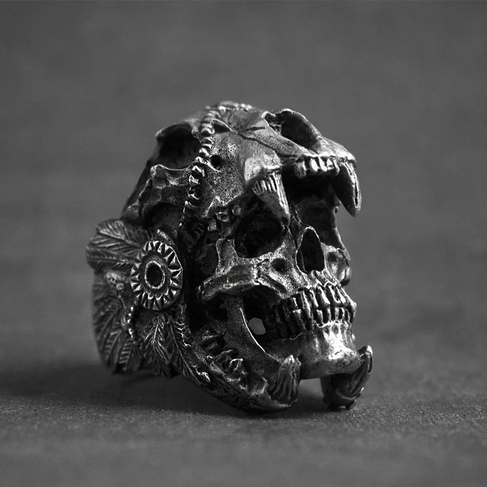 Enchanted Skull Ring