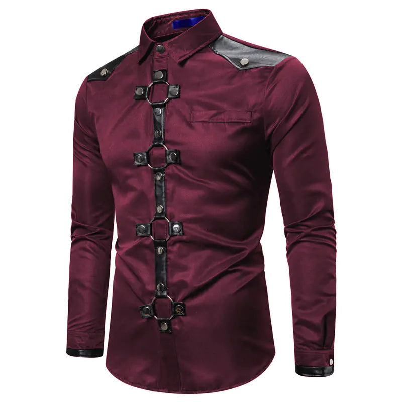 Gothic Studded | Long Sleeve Shirt