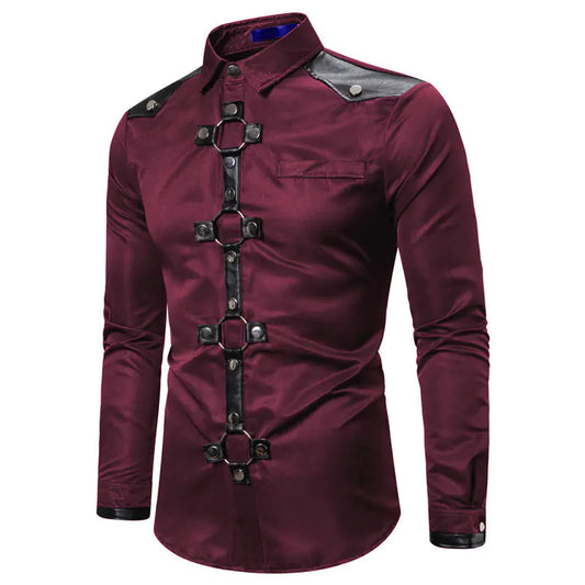 Gothic Studded | Long Sleeve Shirt