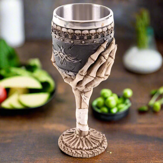 Skeleton Hand Goblet