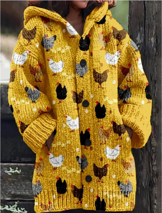 Spooky Witch Hooded Coat