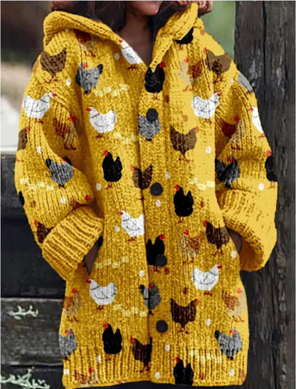 Spooky Witch Hooded Coat