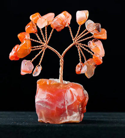 Natural Crystal Tree |  Amethyst Base Sorceress Sanctuary