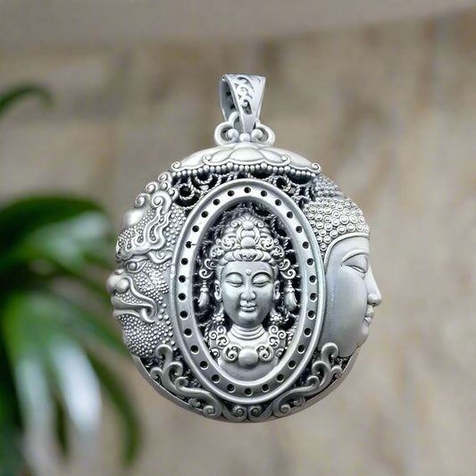 Pure Silver Buddha | Magic Pendant