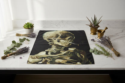 Smoking Skeleton Tapestry