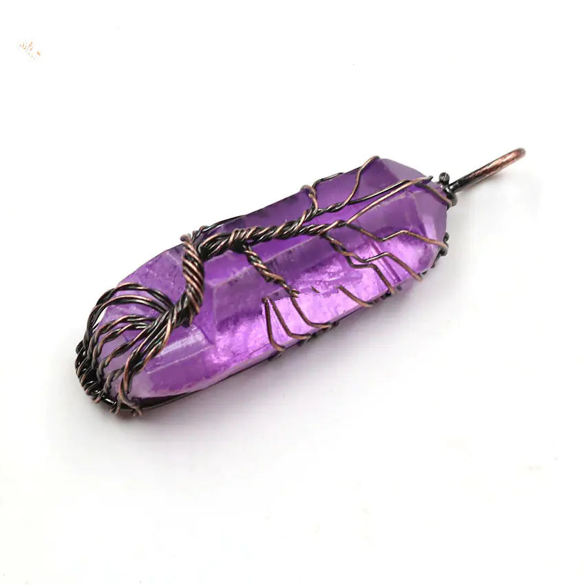 Rooted Crystal Pendant
