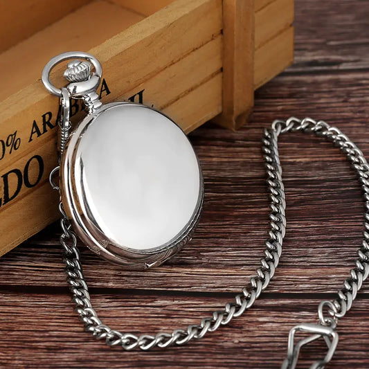 Classic Polished | Pocket Watch Necklace