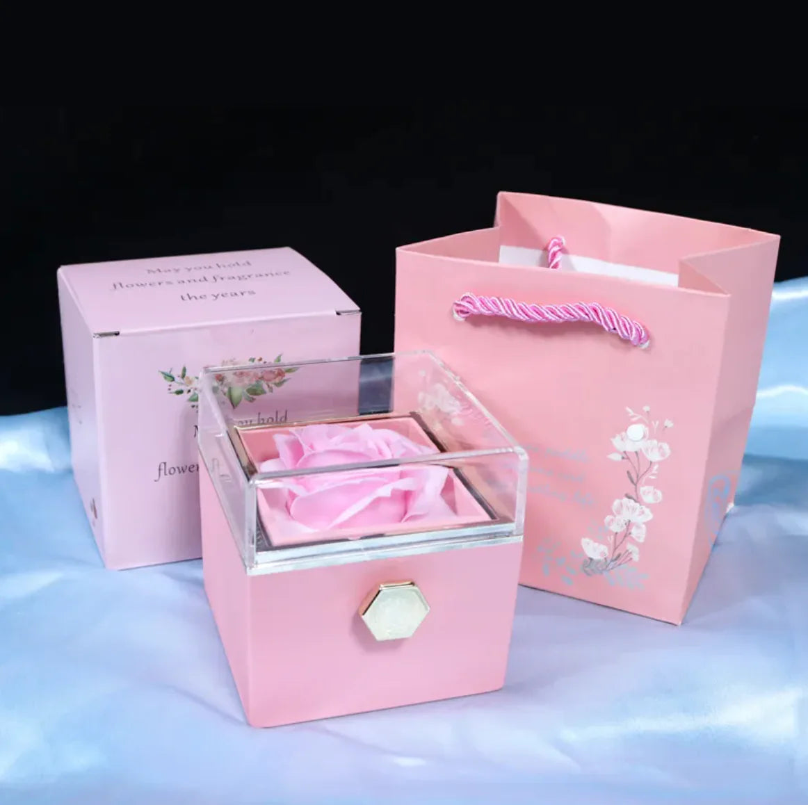 Rotating Rose Soap | Flower Gift Box Sorceress Sanctuary